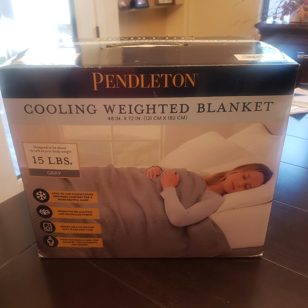 Pendleton weighted blanket 15lbs